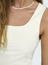 ONLY Krem ženska dvostrana majica bez rukava SAMO Ea