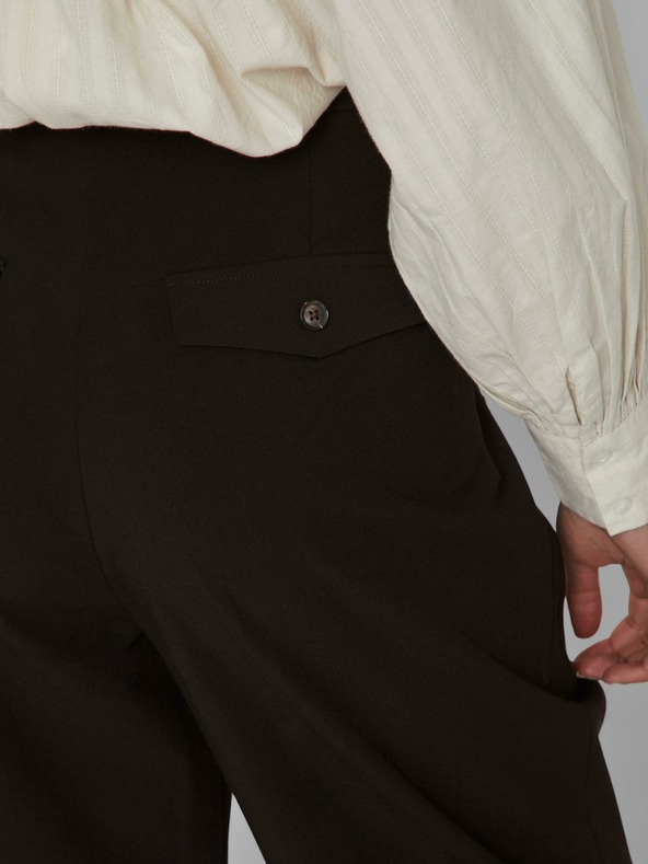 Vila Crne ženske hlače VILA Clory