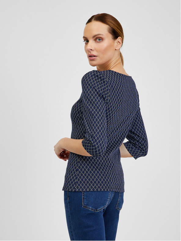 Orsay Tamnoplava ženska majica s uzorkom ORSAY