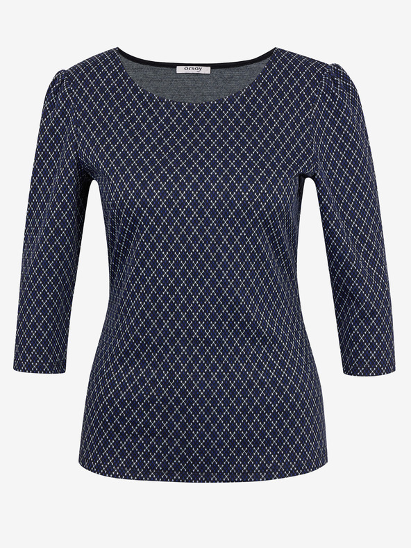Orsay Tamnoplava ženska majica s uzorkom ORSAY