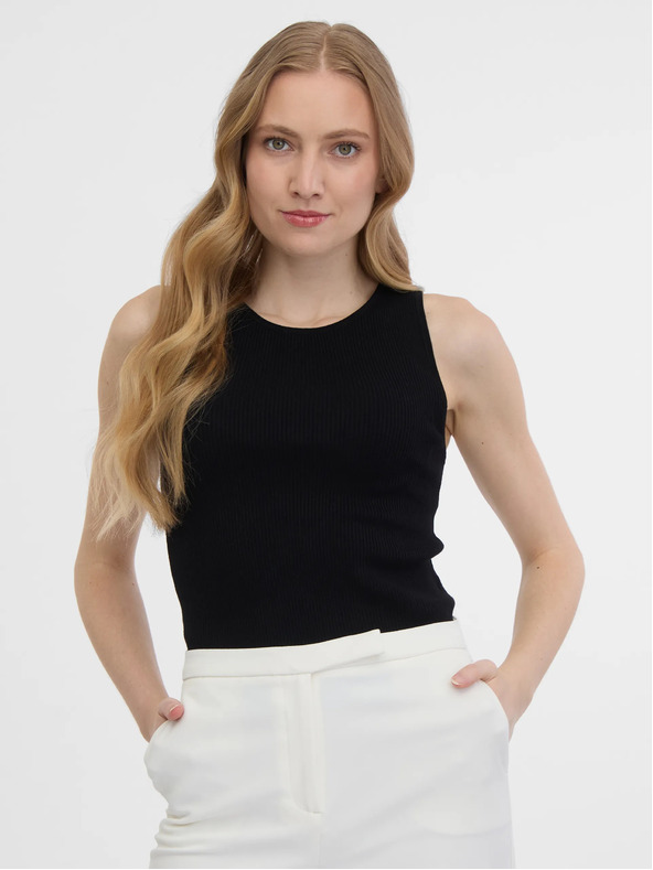 Orsay Crna ženska majica bez rukava ORSAY