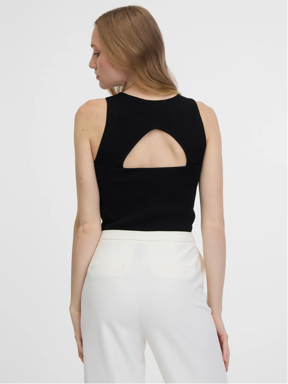 Orsay Crna ženska majica bez rukava ORSAY