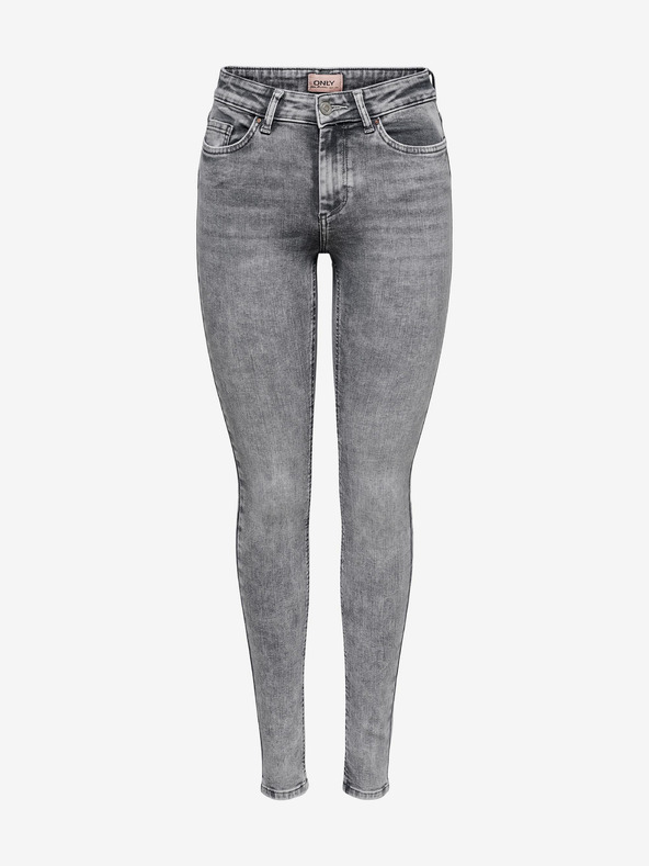 ONLY SAMO sive ženske skinny fit traperice