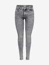 ONLY SAMO sive ženske skinny fit traperice