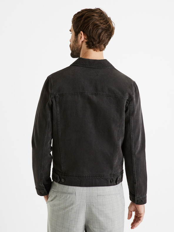 Celio Celio Dudens crna muška traper jakna