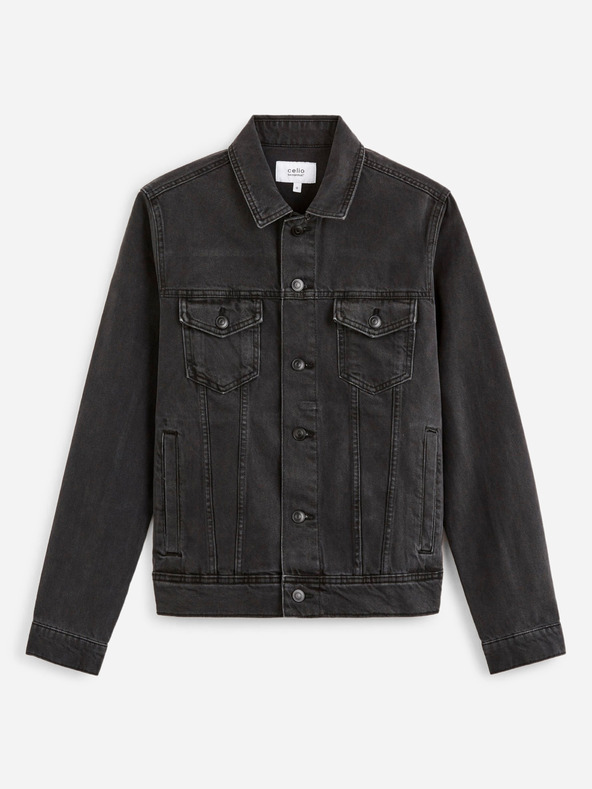 Celio Celio Dudens crna muška traper jakna