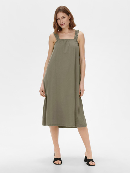 ONLY Kaki ženska haljina SAMO maj