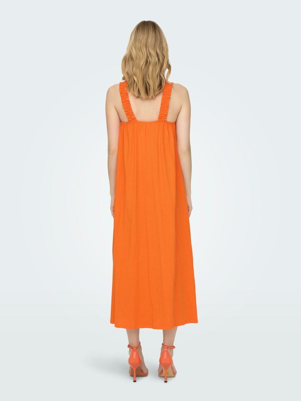 ONLY Narančasta ženska haljina ONLY May