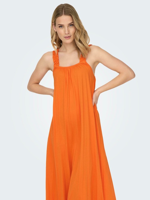 ONLY Narančasta ženska haljina ONLY May