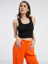 ONLY Narančaste ženske hlače SAMO Aris