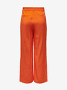 ONLY Narančaste ženske hlače SAMO Aris