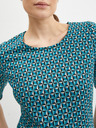 Orsay Petrolej plava ženska majica s uzorkom ORSAY
