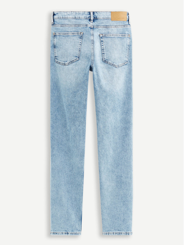 Celio Svijetloplave muške slim fit traperice Celio C25 Dostroy2