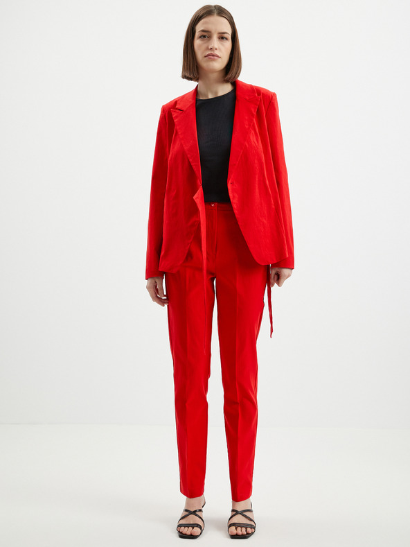 Orsay Crvene ženske hlače ORSAY