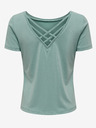 ONLY Zelena ženska majica kratkih rukava SAMO GRATIS