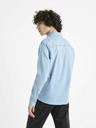 Celio Celio Cadeni svijetloplava muška traper košulja