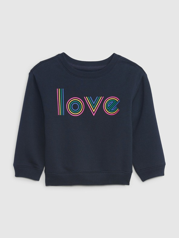 GAP Baby dukserica s printom GAP