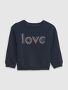 GAP Baby dukserica s printom GAP