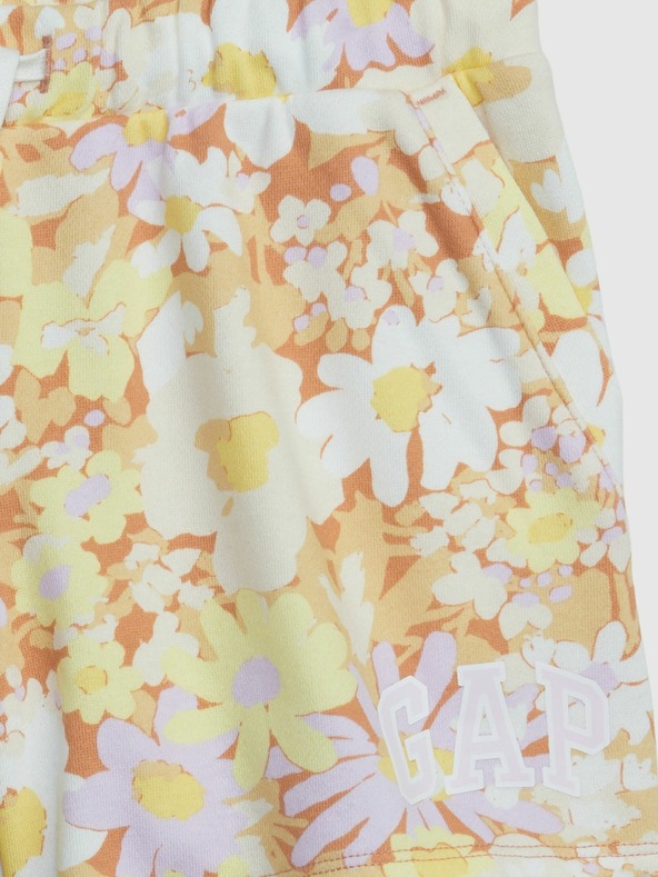 GAP Dječje cvjetne kratke hlače GAP