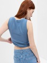 GAP Crop top majica bez rukava GAP