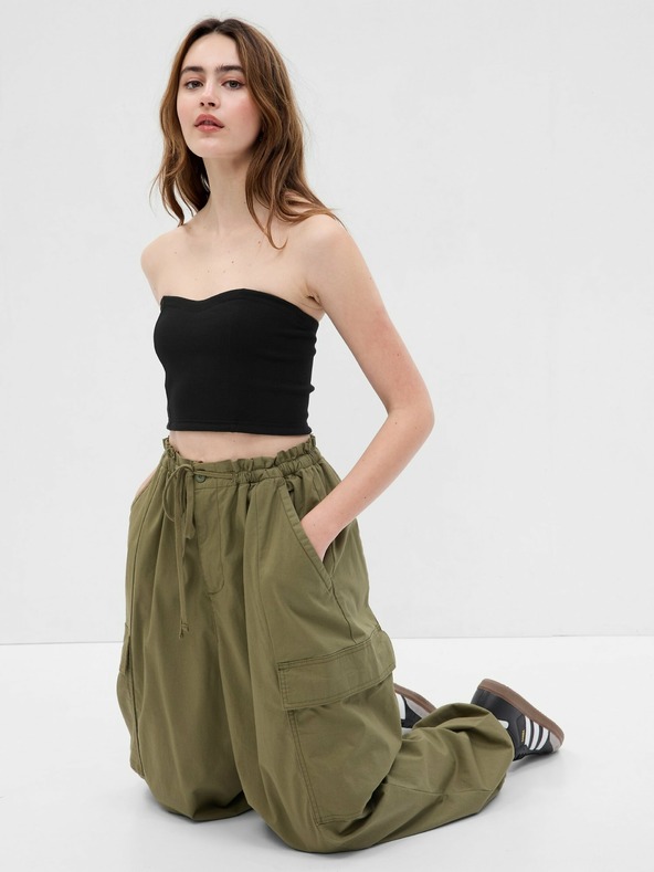 GAP Crop top bez naramenica GAP
