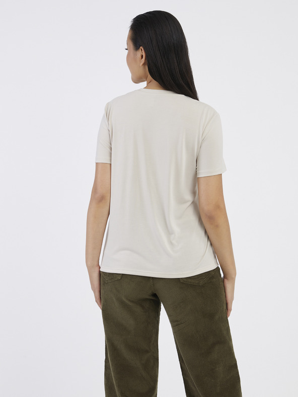 ONLY Bež ženska majica SAMO GRATIS