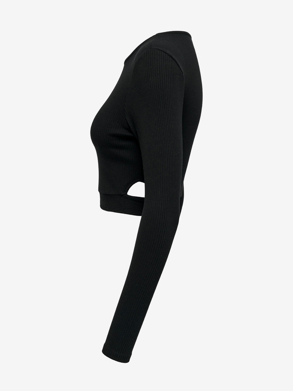 ONLY Crna ženska majica s izrezima ONLY Nikita