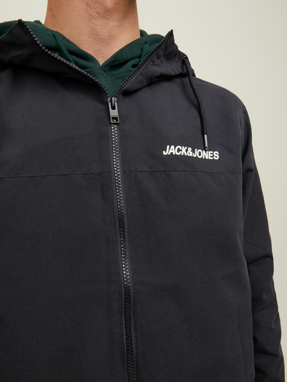 Jack & Jones Jack & Jones Rush Crna muška lagana jakna