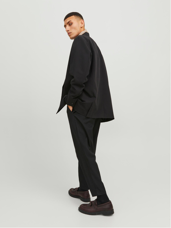 Jack & Jones Crne muške skraćene hlače Jack & Jones Karl