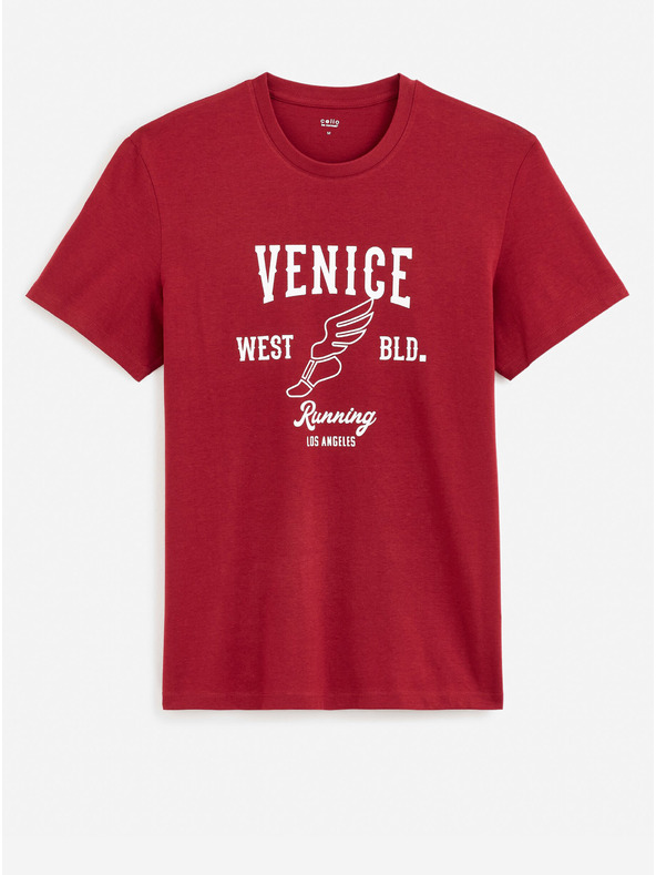 Celio Celio Feklyn crvena muška majica