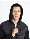 Celio Celio Fequilted crna muška prošivena jakna