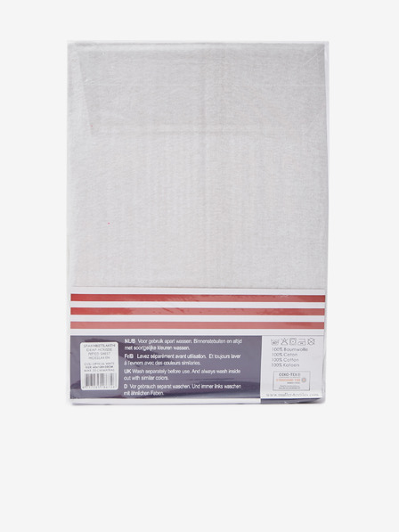 Good Morning 60 x 120 cm - Bijela elastična plahta od žerseja Dobro jutro