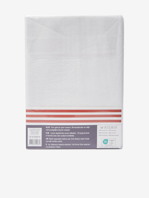 Good Morning 90/100x200 Bijela zaštitna plahta Dobro jutro