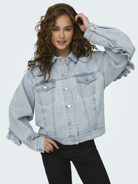 ONLY Svijetlo plava ženska traper jakna ONLY Penny