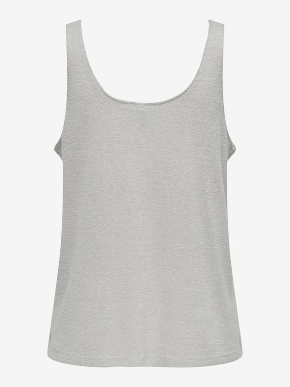 ONLY Svijetlo siva ženska majica bez rukava ONLY Frida