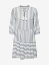 ONLY Plavo-bijela ženska prugasta haljina ONLY Kaya