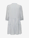 ONLY Plavo-bijela ženska prugasta haljina ONLY Kaya