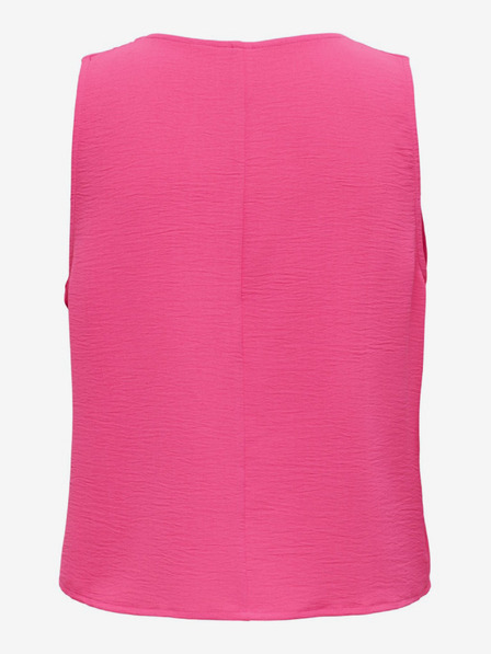 ONLY Tamno ružičasti ženski top SAMO Mette