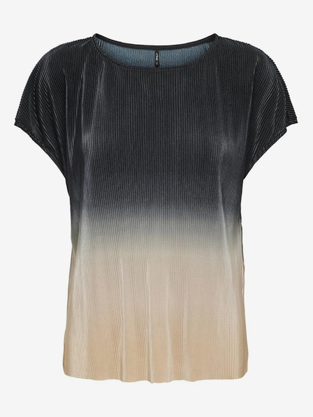 ONLY Bež-crna ženska bluza ONLY Jilly