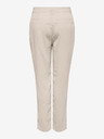 ONLY Krem ženske hlače SAMO Aris