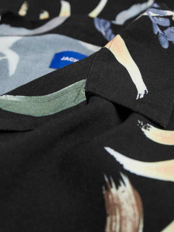 Jack & Jones Black Jack & Jones Luke muška košulja kratkih rukava s uzorkom