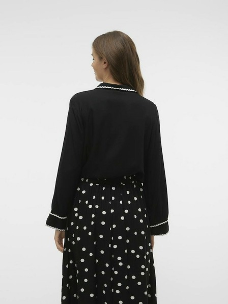 Vero Moda Crna ženska Vero Moda Bumpy košulja