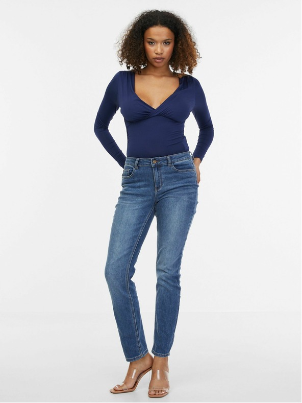 Orsay Tamnoplava ženska majica bez rukava ORSAY