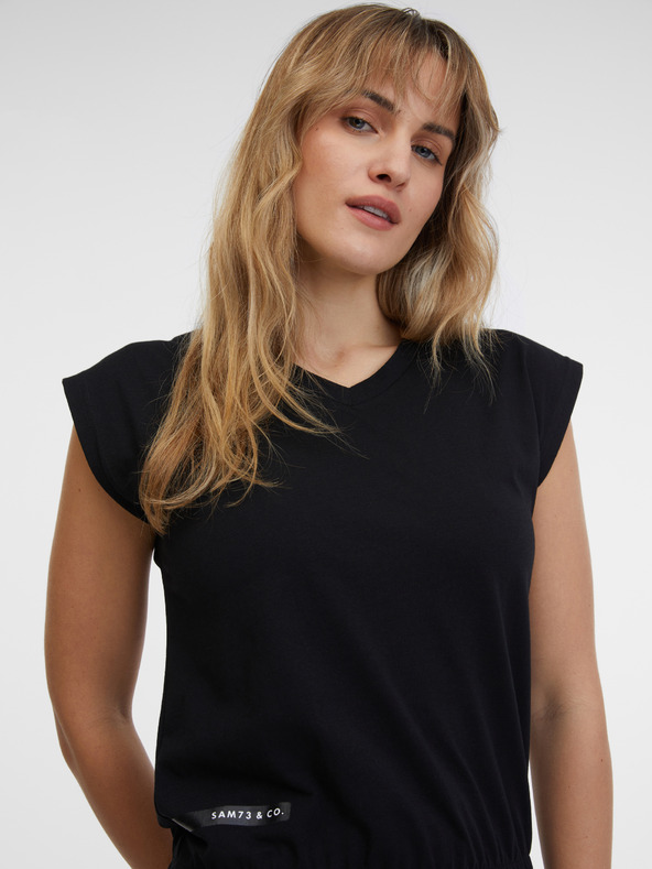 Sam 73 Crna ženska haljina SAM 73 Eugenia