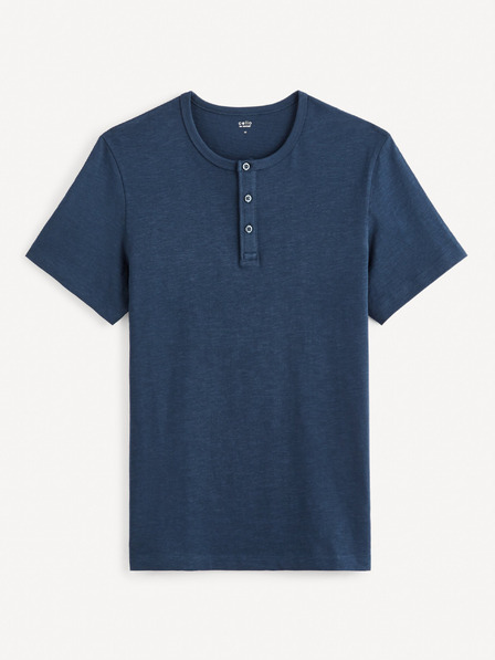Celio Tamnoplava muška basic majica Celio Genperle