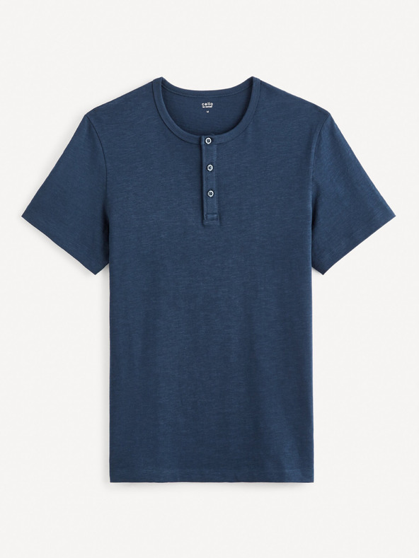 Celio Tamnoplava muška basic majica Celio Genperle
