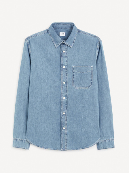 Celio Plava muška traper košulja Celio Gagusti1