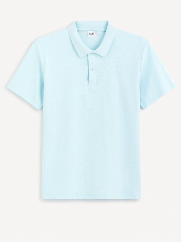 Celio Tirkizna muška basic polo majica Celio Feflame