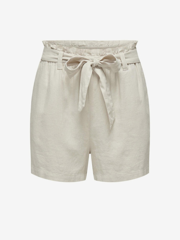 Jacqueline de Yong JDY Say ženske kratke hlače od krem ​​platna