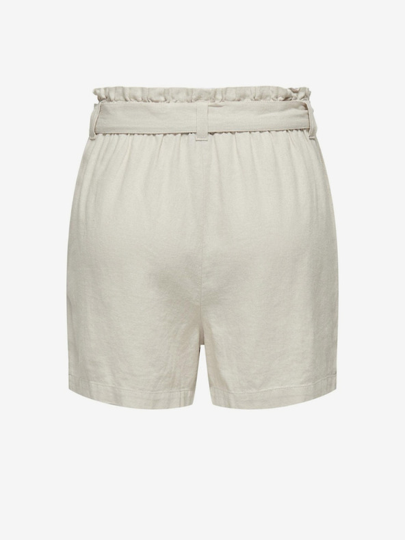 Jacqueline de Yong JDY Say ženske kratke hlače od krem ​​platna